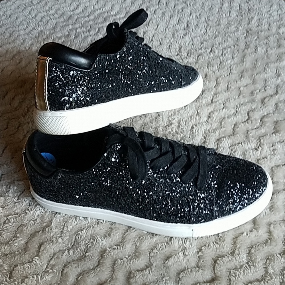 Kenneth Cole Glitter Sneakers (gently used)
